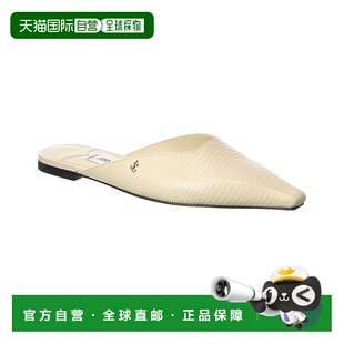 自营 Jimmy Choo Vivi皮革平白 美国奥莱直发新款平底鞋