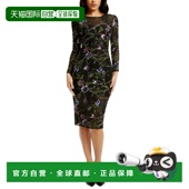 The Dress Population 自营Dress Sophia Sheath black multi