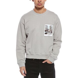 grey 自营Helmut 美国奥莱 Sweatshirt Crewneck Lang Postcard