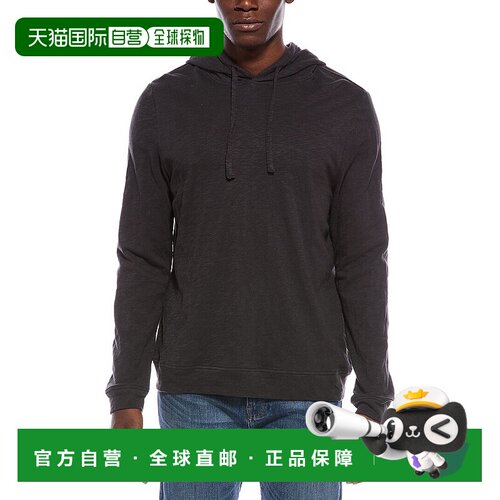 自营Onia Heavyweight Slub Hoodie - Gray 卫衣帽衫美国直发奥莱
