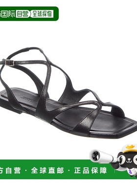 自营 Jimmy Choo Ayla皮革凉鞋-黑色 美国奥莱直发