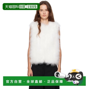 SALOMON YVES 女士 白色 Feather 1h可退 Cropped 香港直邮潮奢