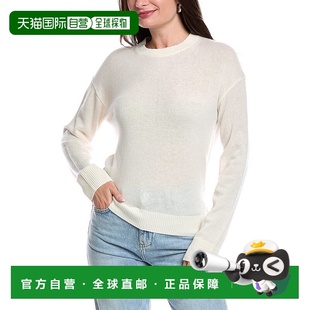 自营 Theory易绒毛衣-白色 美国奥莱直发