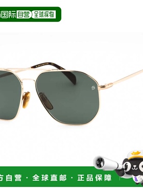 自营david beckhamDB 1041/S 006J QT Gold Havana/Green - gold