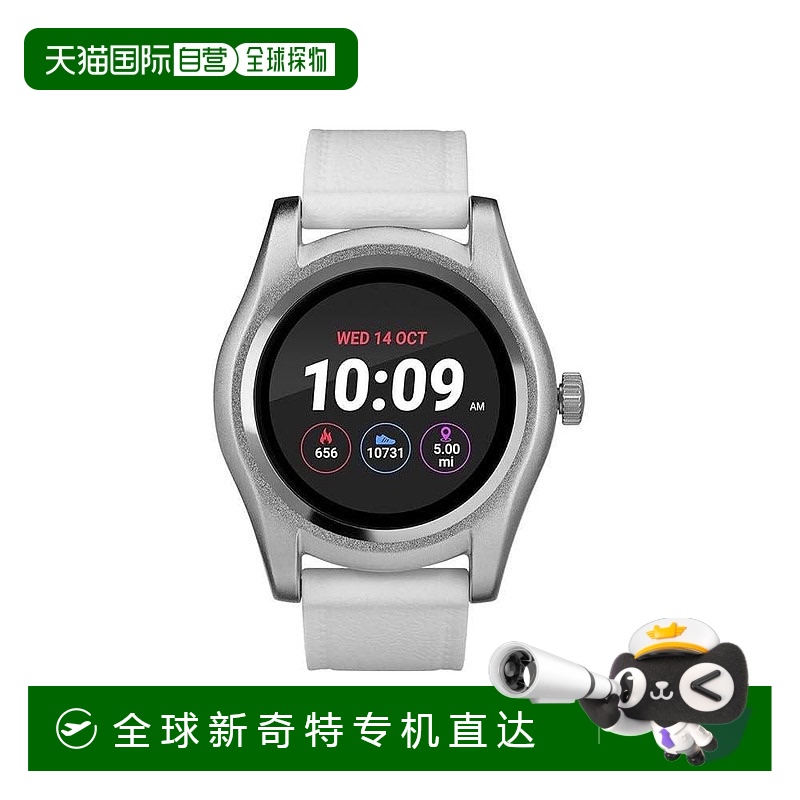 自营 TIMEX ICONNECT触摸屏中性手表-白色 【美国奥莱】直发