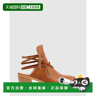 棕褐色 自营 bloom无法驯服打开后靴 美国奥莱直发女靴 belle