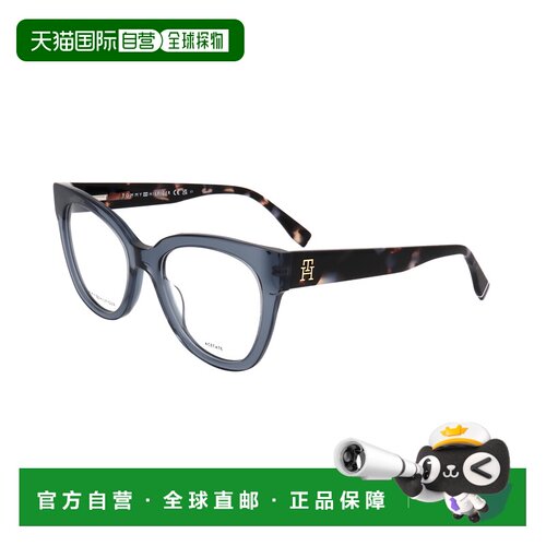 自营Tommy Hilfiger女士52毫米蓝色眼镜TH2054-PJP-52-蓝色 美国