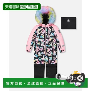 自营deux par deuxOne-Piece Play Snowsuit Smiley Face Girl -