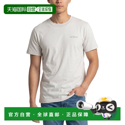 自营Off-White Virgil Bookish Slim T-Shirt - grey 美国奥莱直