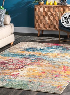 nuLOOM Modern Monet Area Rug - multi 【美国奥莱】直发