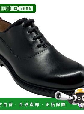 自营 Bally Nilder 6239817 Black Calf Leather Oxford Shoes -