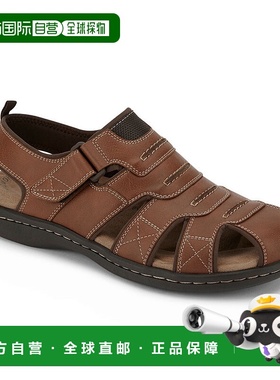 自营 Dockers男式Searose户外运动渔夫凉鞋-生锈 美国奥莱直发
