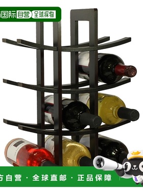 自营 Oceanstar 12 瓶深色浓缩咖啡竹酒架 美国奥莱直发