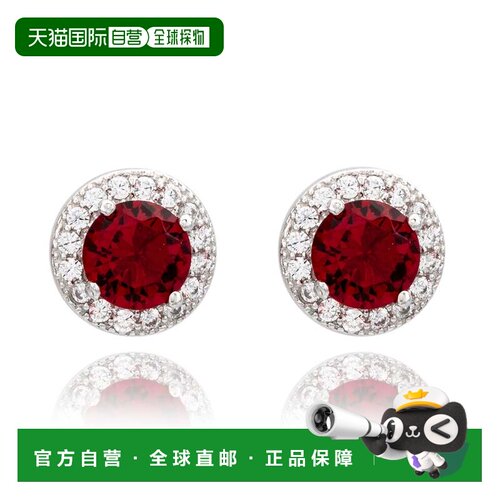 自营Suzy Levian Rose Sterling Silver Round Cut Morganite Cub