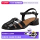Brand ZILMA Zilma Sandals 自营Lucky Fisherman Black Wome