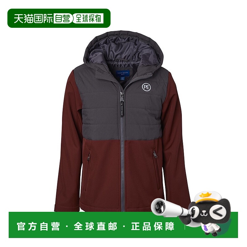 自营Perry Ellis Colorblocked Jacket - red 美国奥莱直发