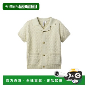 白色 Jack纹理针织领毛衣 美国奥莱直发 and 自营Janie