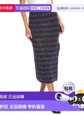 自营 rag & bone Carson 裙子 - 蓝色 美国奥莱直发包臀裙