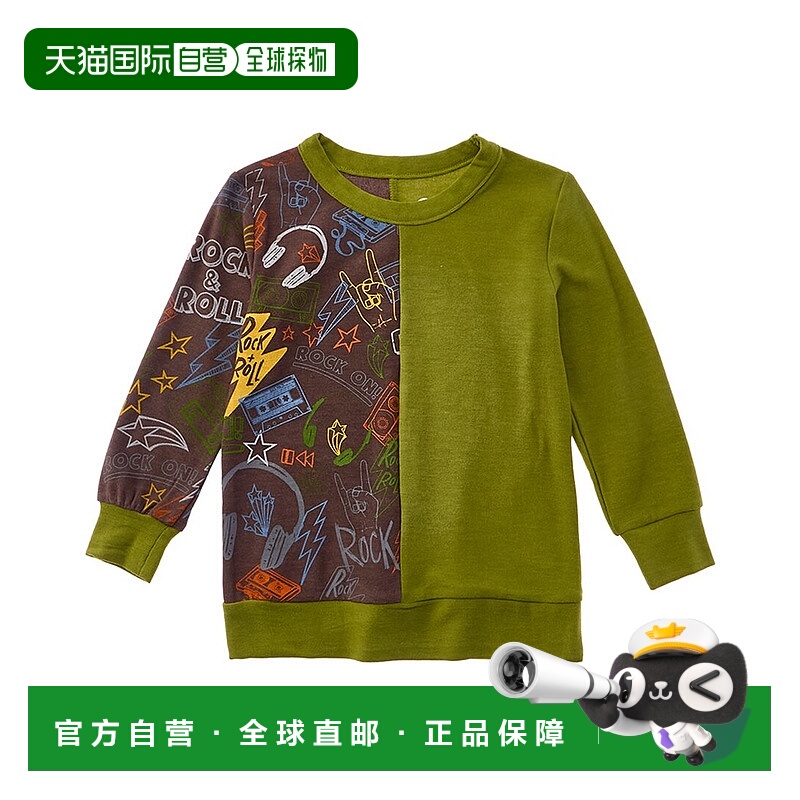 自营Chaser Cozy Knit Split Pullover - green 美国奥莱直发