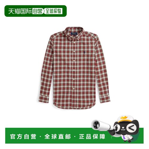【美国直邮】ralph lauren 儿童 衬衫格子 【付后1h可退】
