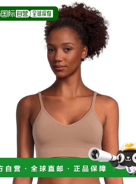 自营Spanx Ecocare Longline Bralette Bra Women's Brown Adjust