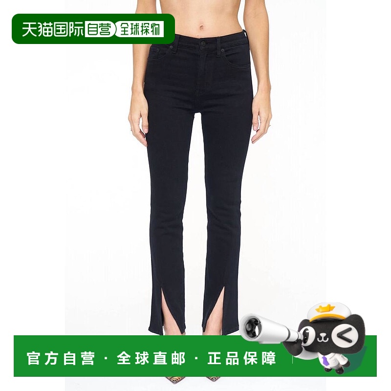 1h可退 【美国直邮】Pistola女士牛仔裤高腰直筒水洗休闲时尚易搭