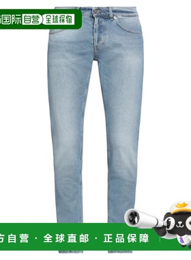 1h可退 【美国直邮】DONDUP 直筒牛仔裤 男装 牛仔布 低腰 多口袋