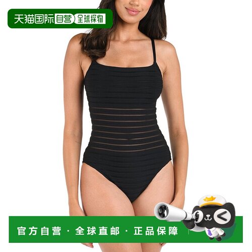 自营La Blanca One-Piece - Black 美国奥莱直发泳衣