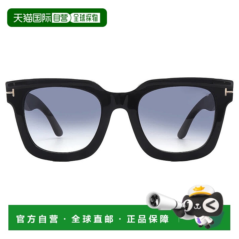 自营Tom Ford Leigh Smoke Gradient Square Ladies Sunglasses F