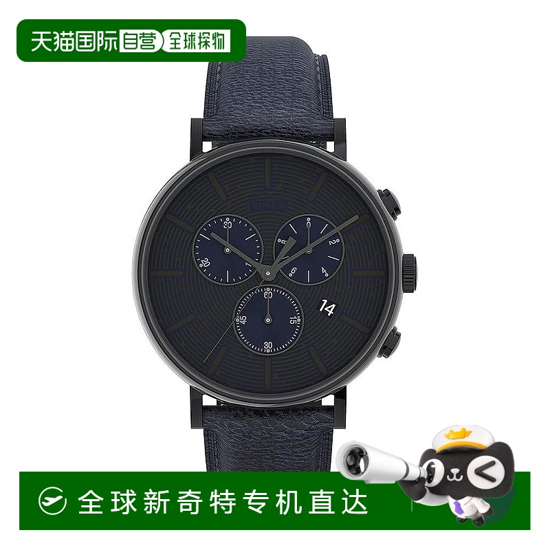 自营 Timex Fairfield男士手表-蓝色 【美国奥莱】直发天美时
