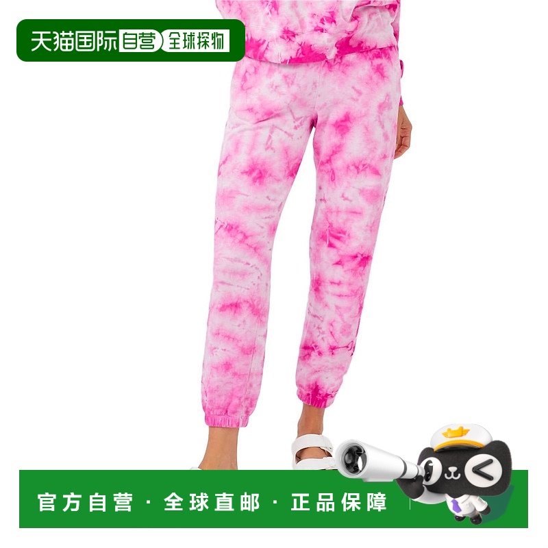 自营 monrow水晶扎染男友款紫红色扎染毛衣 - 紫红色扎染 美国奥