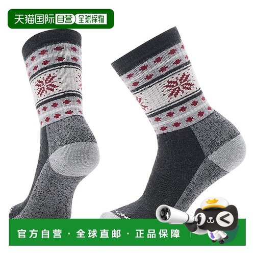 1h可退 香港直邮潮奢 smartwool 女士 Everyday Dream 雪花水手袜