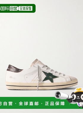 1h可退 香港直邮潮奢 GOLDEN GOOSE 男士 白色 Super-Star Classi