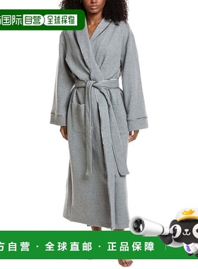 自营Carole Hochman Ballet Wrap Robe - grey 美国奥莱直发