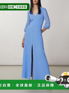 自营Patrizia Pepe Polyester Casual Women's Dress - blue 美国