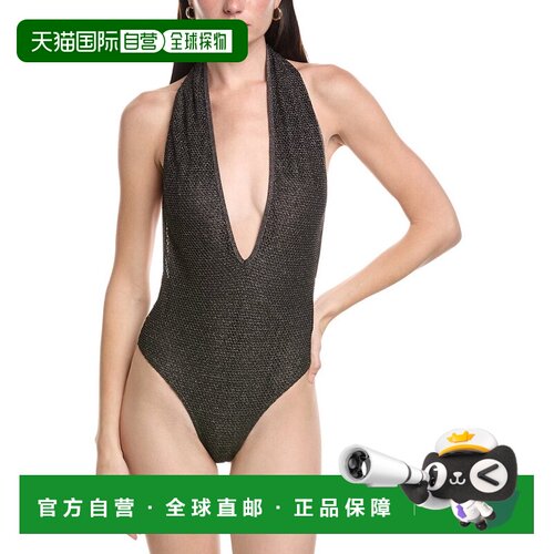 自营Palm Angels Swim Romper One-Piece - blue 美国奥莱直发
