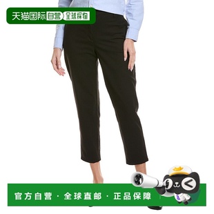 High Waist Ankle 自营EILEEN black Petite Pant 美国 FISHER
