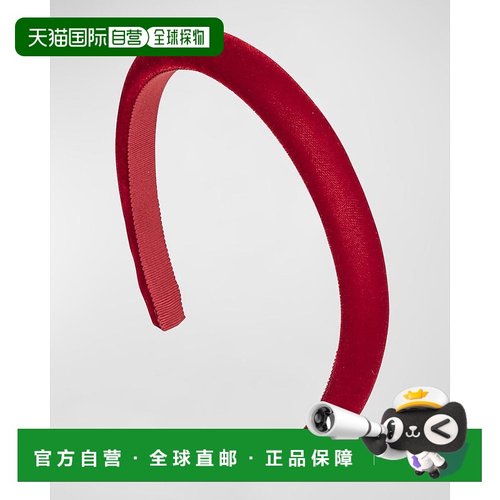 1h可退 【美国直邮】Jennifer Behr Tiana 天鹅绒发带  帽子 个性