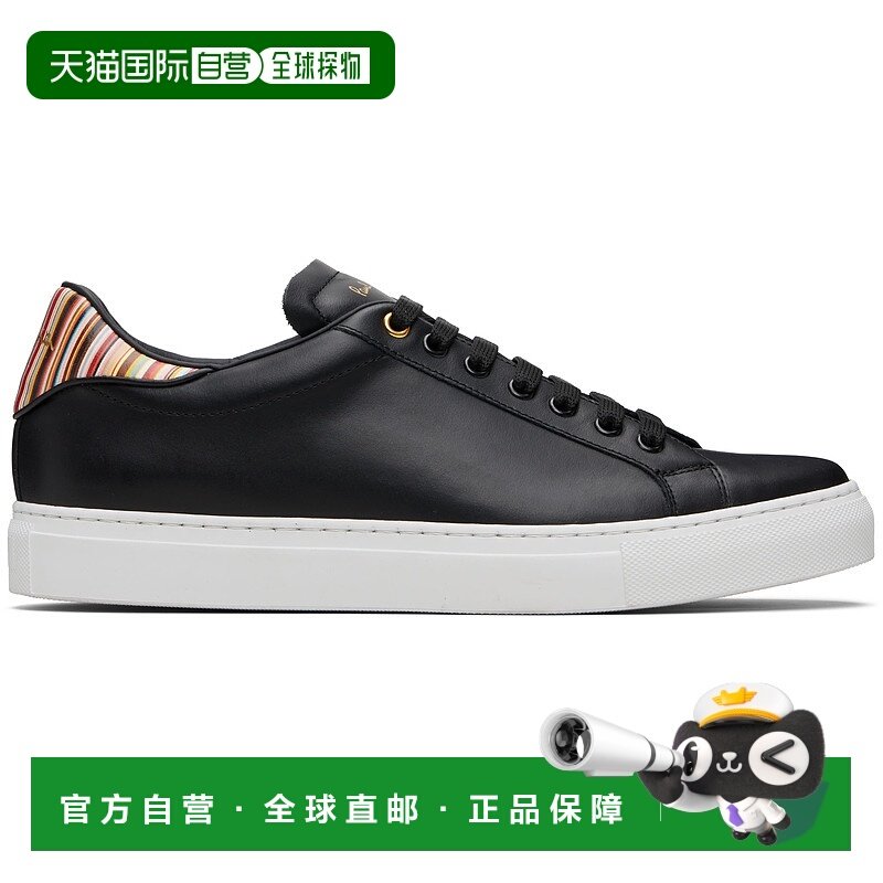 1h可退 香港直邮潮奢 Paul Smith 保罗 史密斯 男士 黑色 Signatu