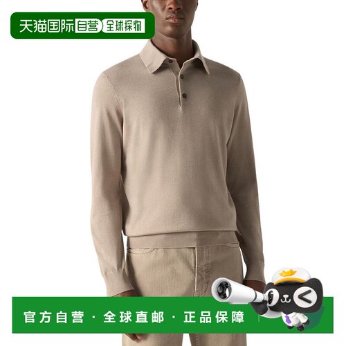 【美国直邮】zegna/杰尼亚 男士 Polo衫针织衫长袖【付后1h可退】