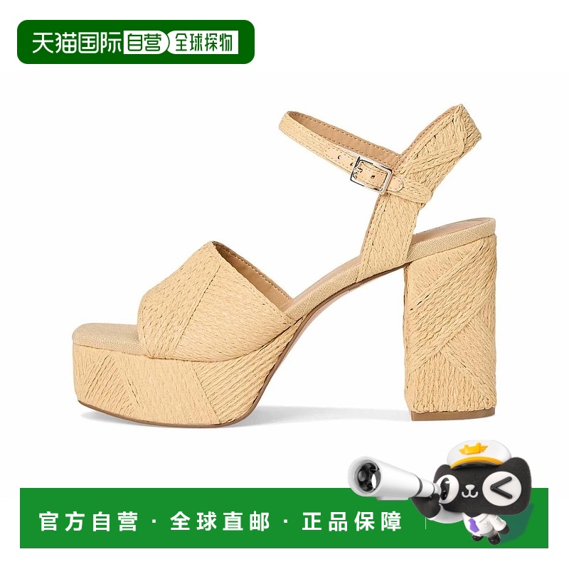 自营 marc fisher女式Calyn 2凉鞋浅天然-浅天然 美国奥莱直发