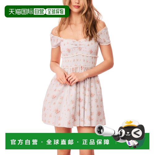 自营LoveShackFancy Siona Dress - blue 美国奥莱直发