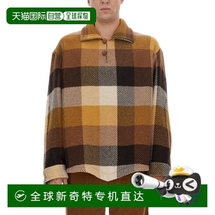 自营 美国奥莱直发 etro格子Polo衫 黑色