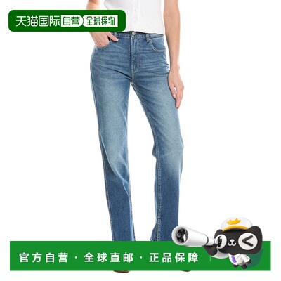 自营DL1961 Patti North Current直筒牛仔裤-蓝色 美国奥莱直发