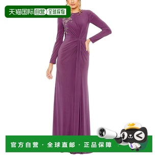 Gray 自营Mac Gown Jersey 美国直发连衣裙礼服长裙奥莱 Duggal
