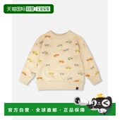 par Print deuxFrench Sweatshirt 自营deux Jeep Terry Beige