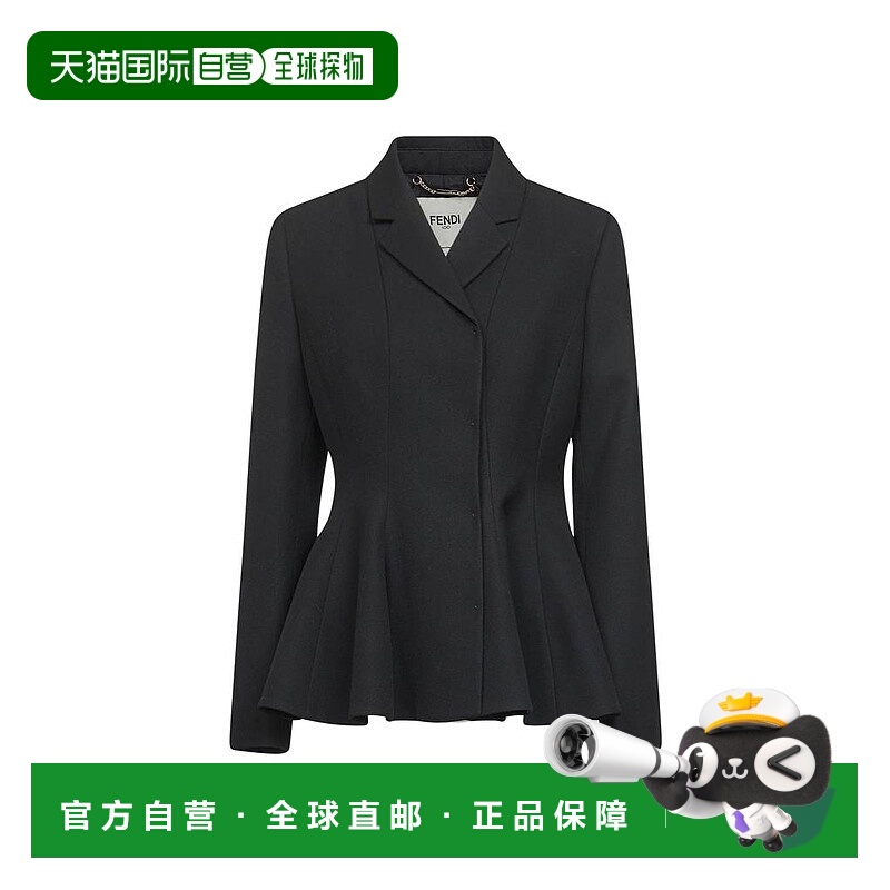 1h可退 【美国直邮】fendi 女士 外套羊毛
