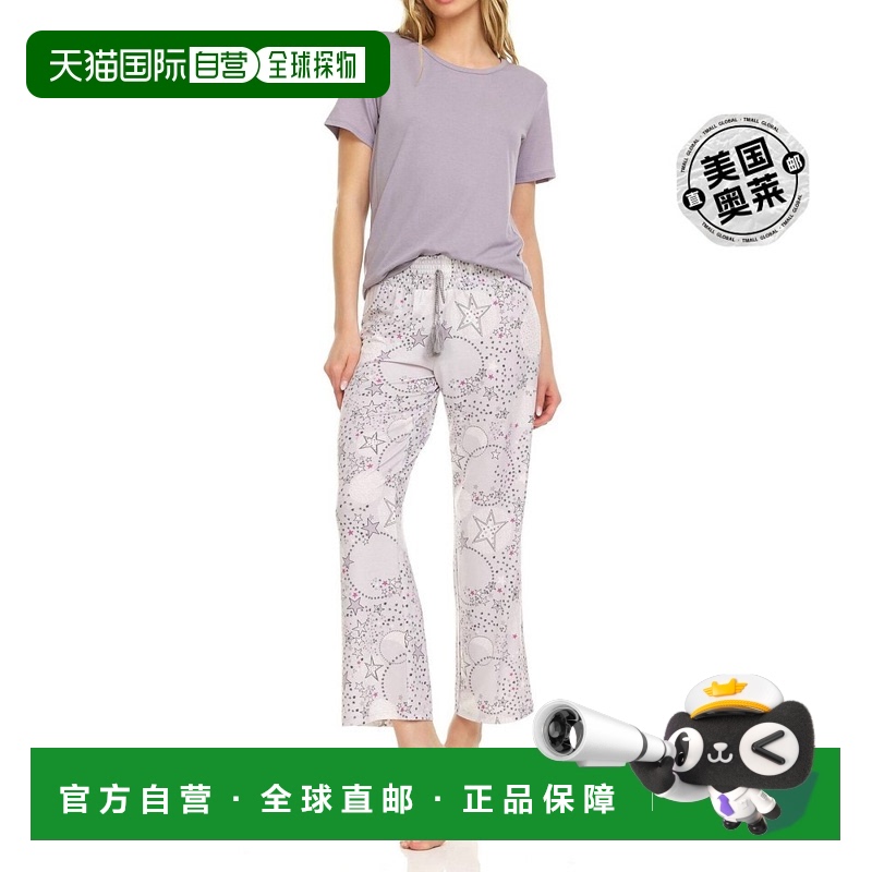 自营 flora nikroozDeandra 灰色睡衣套装 - 灰色 美国奥莱直发