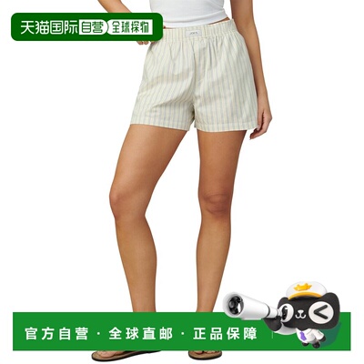 自营JOE'S Jeans The High Rise Anise Flower Short - blue 美国