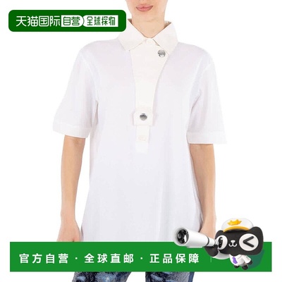 1h可退 【美国直邮】burberry 女士 Polo衫短袖上衣女装亨利衫